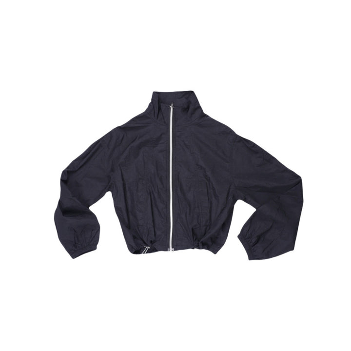 Damen luftige Cropped Windjacke Drune