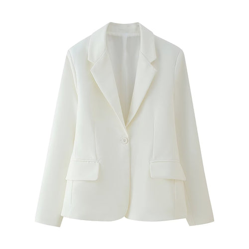 Damen blazerjacke mit elegantem Schnitt und praktischen Taschen Drune