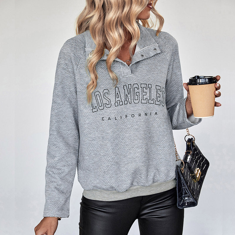 Damen Kuscheliger Pullover mit halb geschlossenem Kragen Drune