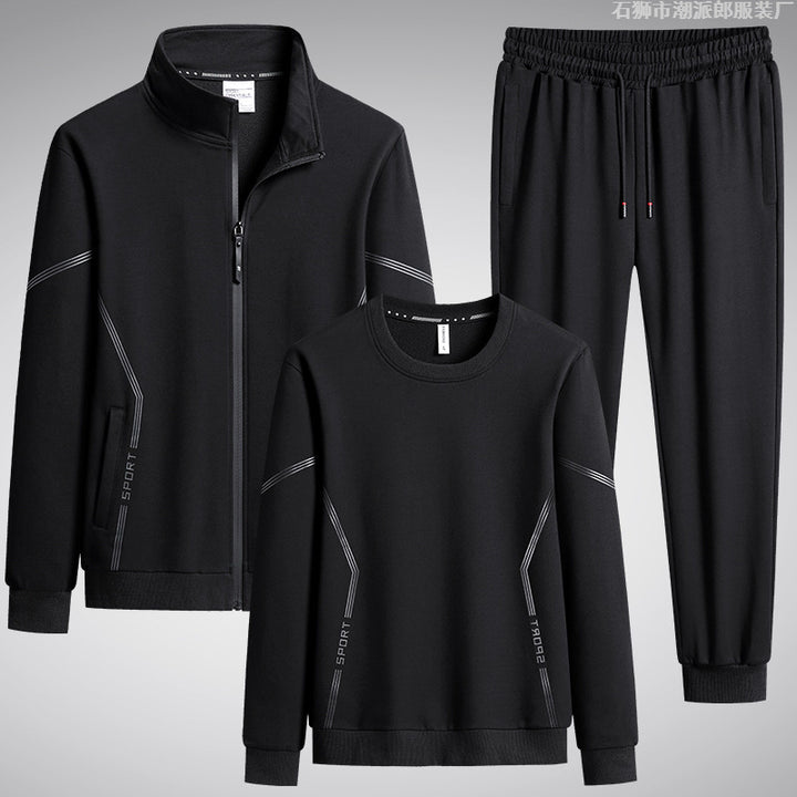 Herren Sportliches Trainingsanzug Drune