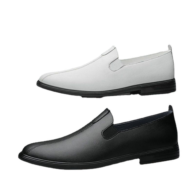 Herren Eleganter Business-Slipper aus Lederoptik mit elastischem Einstieg und dämpfender Komfortsohle Drune