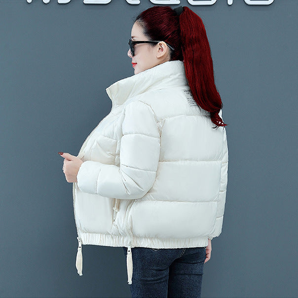 Damen Modische Wattierte Kurzjacke Drune