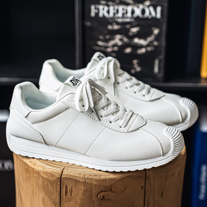 Unisex City-Sneaker mit geriffelter Zehenkappe und wasserabweisendem Kunstleder Drune