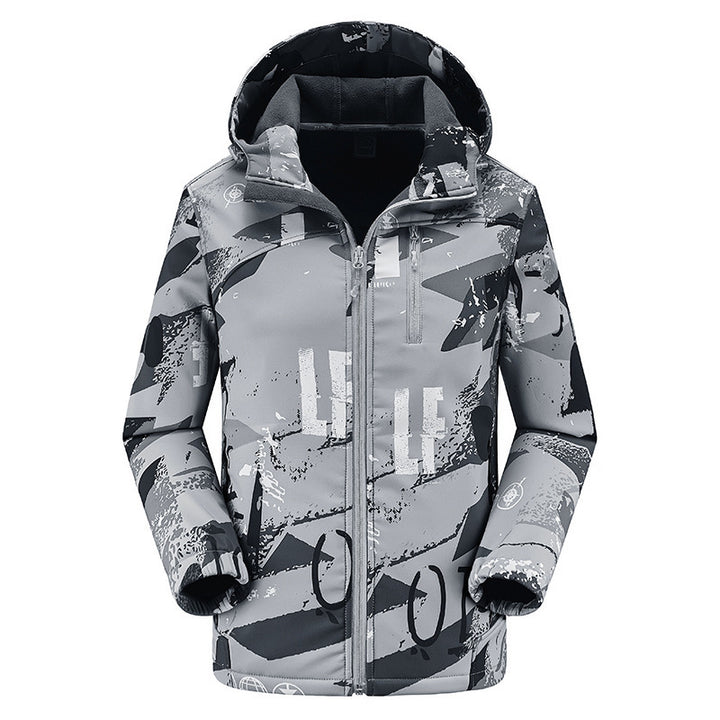 Damen Modische Wind- und Wetterjacke Drune