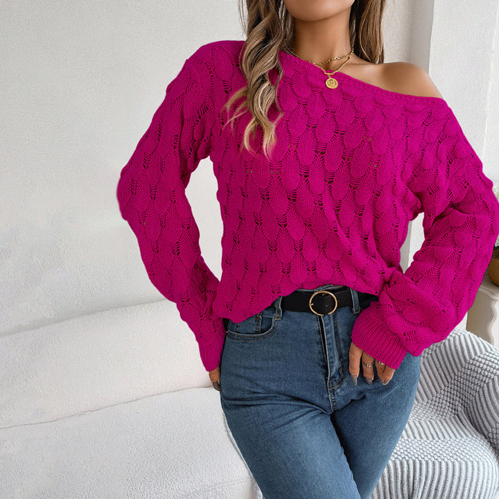 Drune | Hohlstrickpullover Mit Feinem Detailmuster