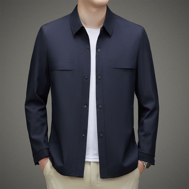 Herren elegante leichtgewichtige Outdoorjacke mit praktischen Taschen Drune