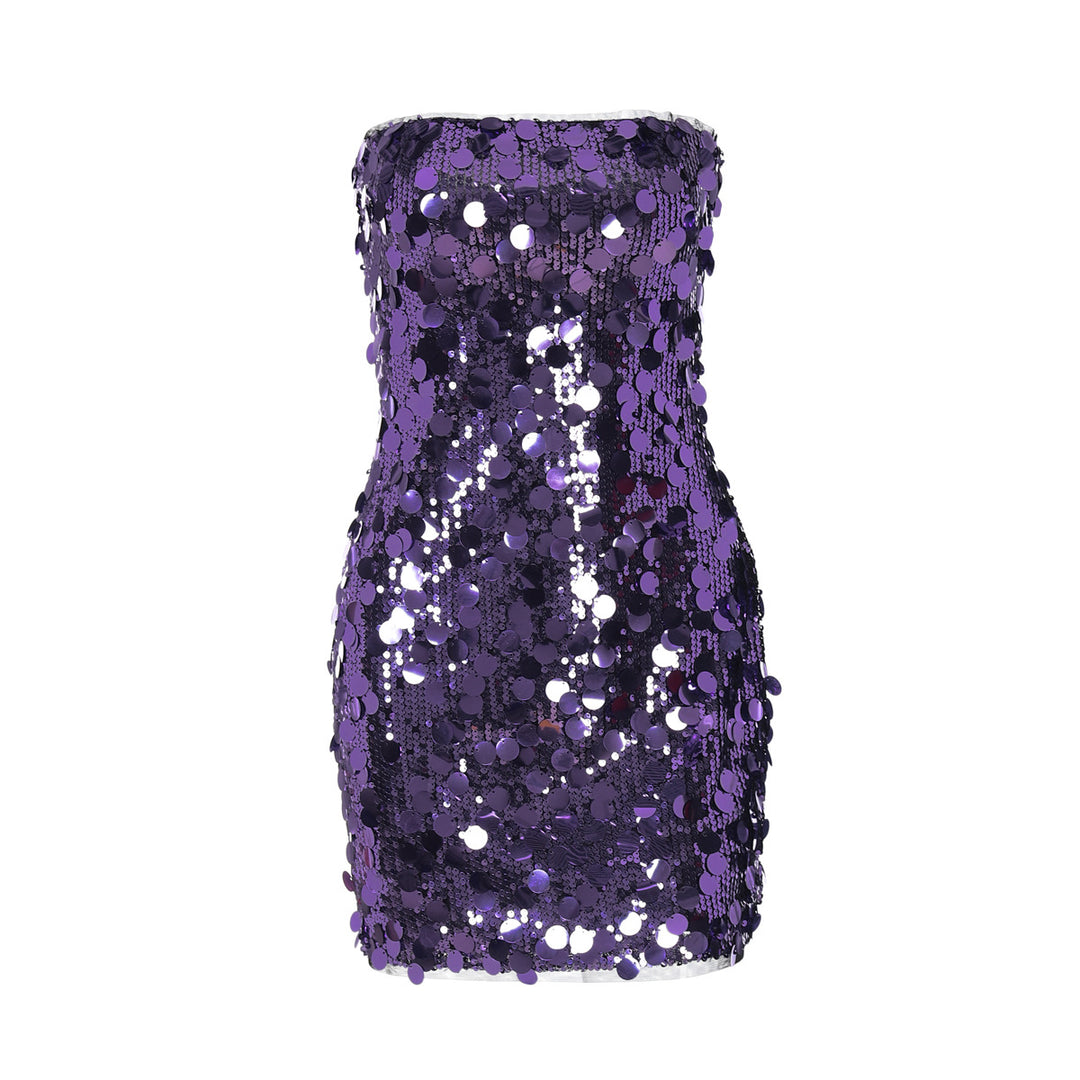Damen Glamouröses Skaterkleid Drune