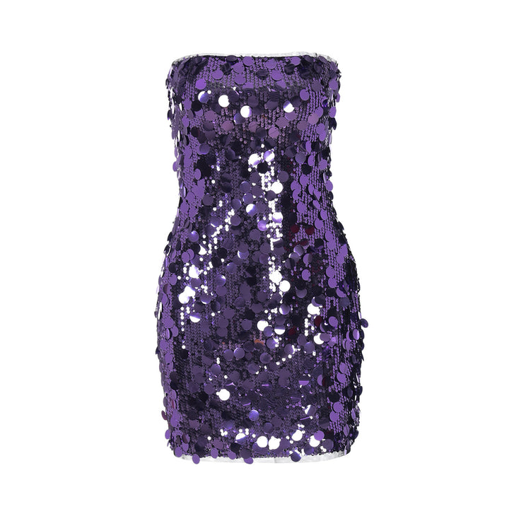 Damen Glamouröses Skaterkleid Drune