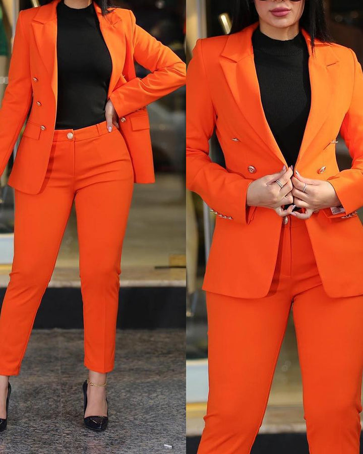 Damen Anzugjacke mit passenden Hose Drune