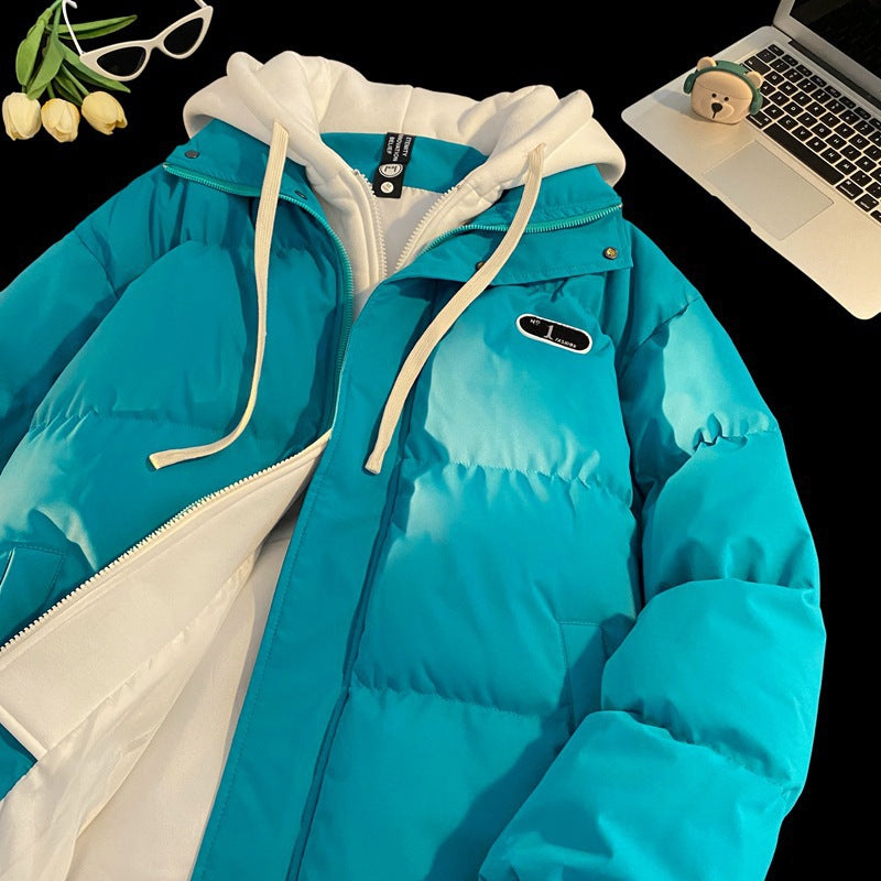 Damen Wattierte Parka-Jacke Drune