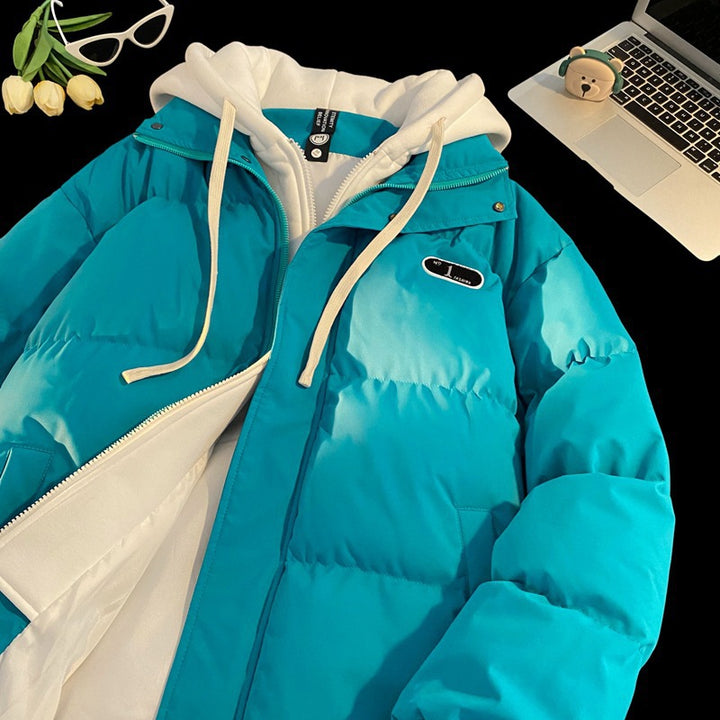 Damen Wattierte Parka-Jacke Drune