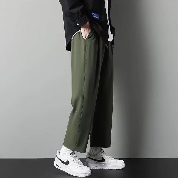 Herren Locker geschnittene Chino-Hose Drune