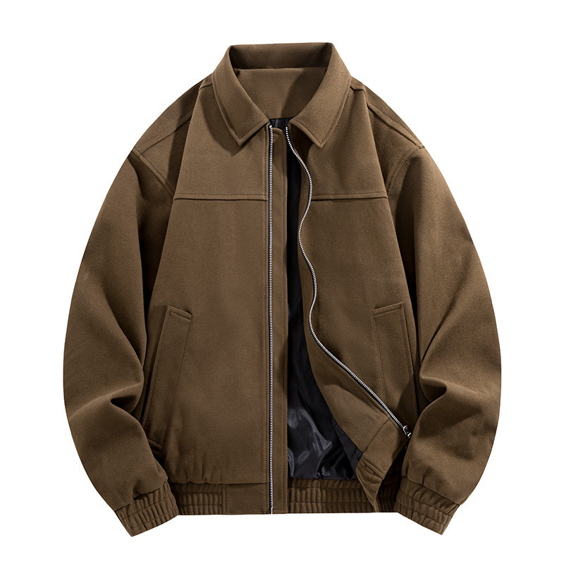 Herren Modische Windbreaker Jacke Drune