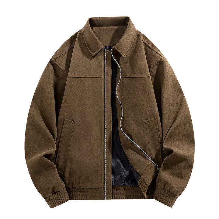 Herren Modische Windbreaker Jacke Drune