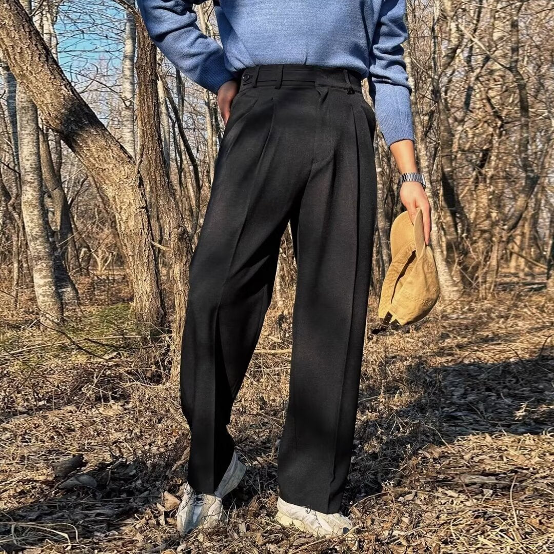 Damen Modische Hochbundhose Drune