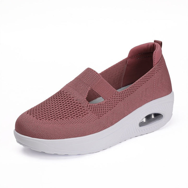 Damen Bequeme Luftige Slip-On Schuhe Drune