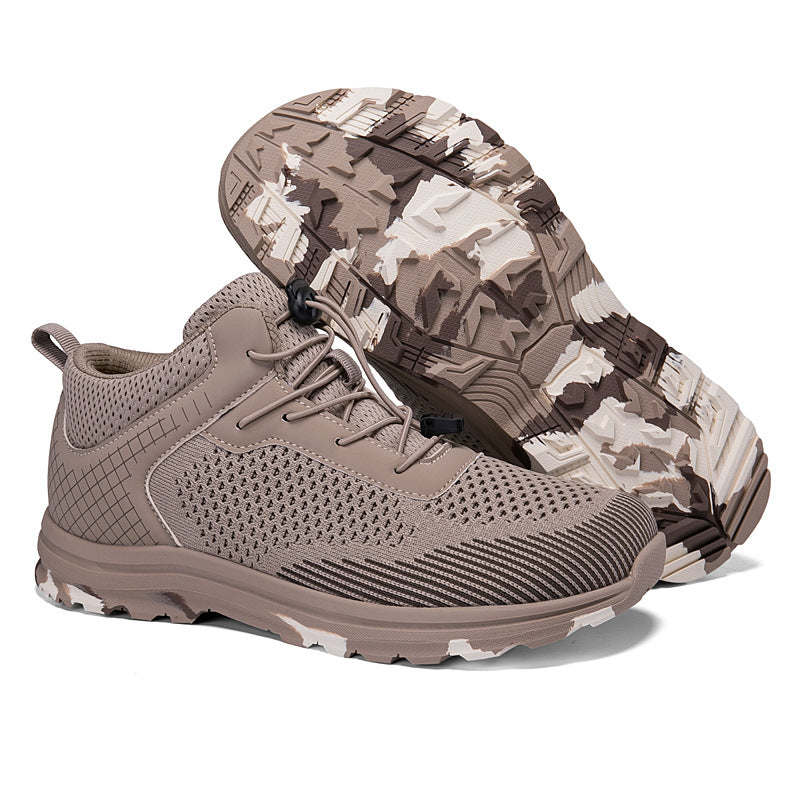 Herren Atmungsaktive Trail-Schuhe mit flexiblem Schnürsystem Drune