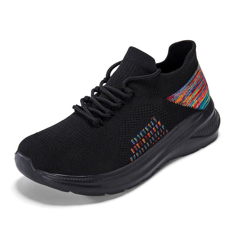 Herren Strick-Sneaker mit Sockenkragen und dämpfender EVA-Sohle Drune