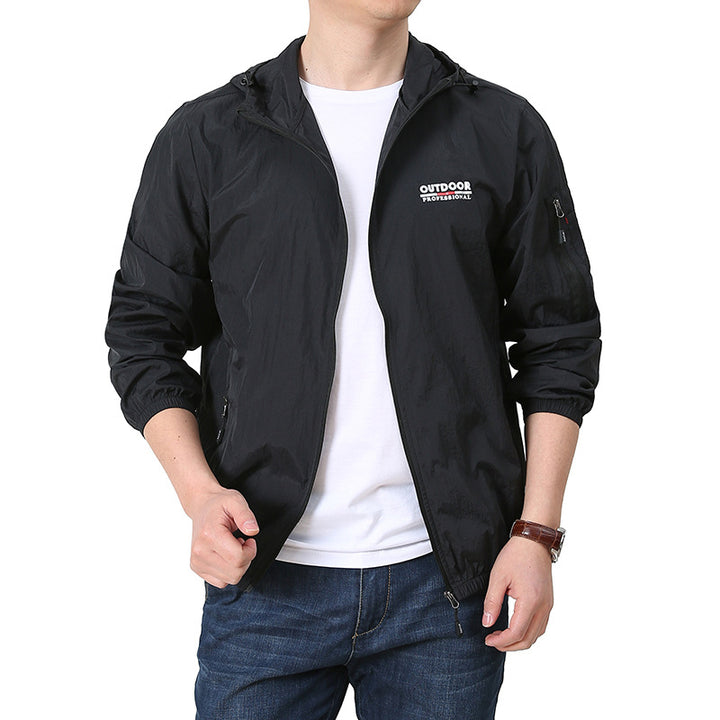 Herren Leichte und atmungsaktive Outdoorjacke Drune