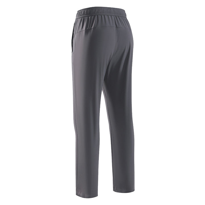 Herren Komfort-Freizeithose mit elastischem Bund, Kordelzug & geradem Bein Drune