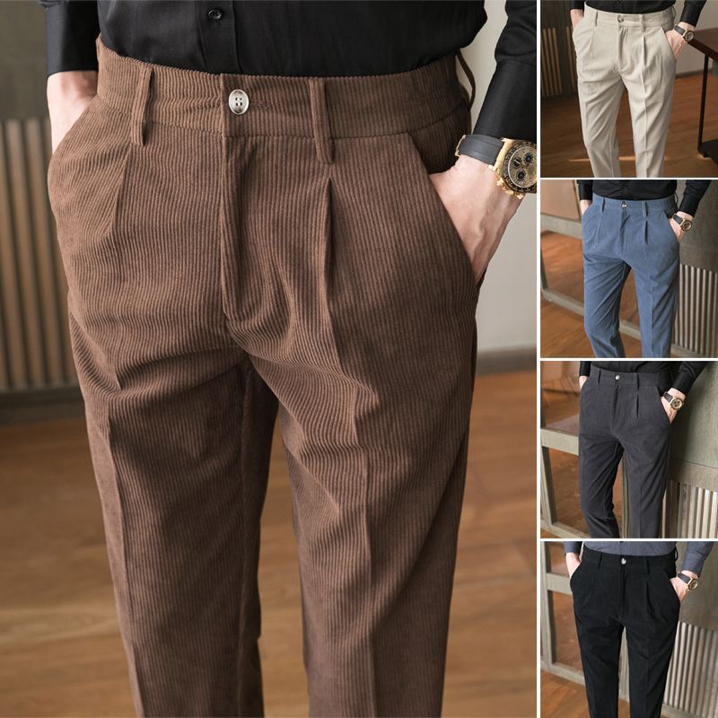 Herren Elegante Anzughose Drune