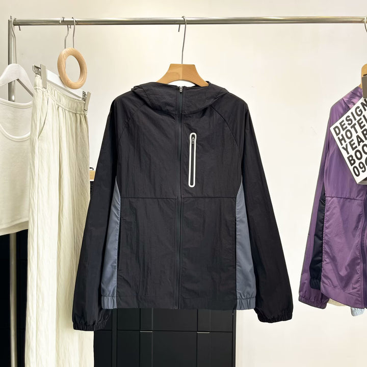 Damen leichte und atmungsaktive Übergangsjacke mit praktischen Reißverschlusstaschen Drune