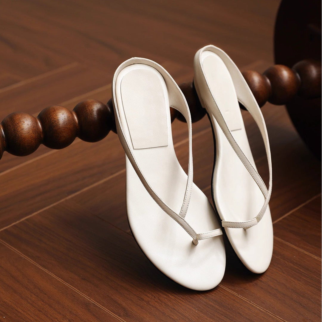 Damen Zehentrenner-Sandalen mit elegantem Riemendesign und leichtem Fußbett Drune