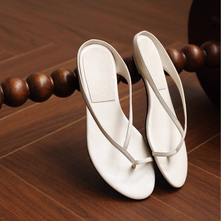 Damen Zehentrenner-Sandalen mit elegantem Riemendesign und leichtem Fußbett Drune