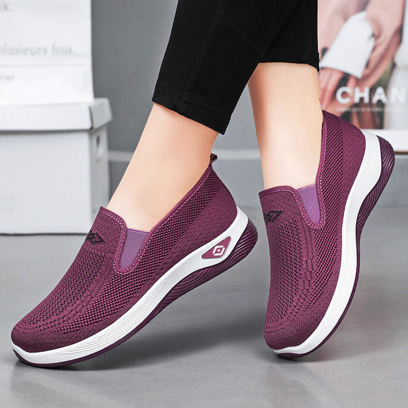 Damen Atmungsaktive Slip-On Sneakers mit flexibler Sohle und rutschfestem Profil Drune