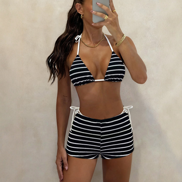 Damen Triangel-Bikini mit sportlichem Short-Design Drune