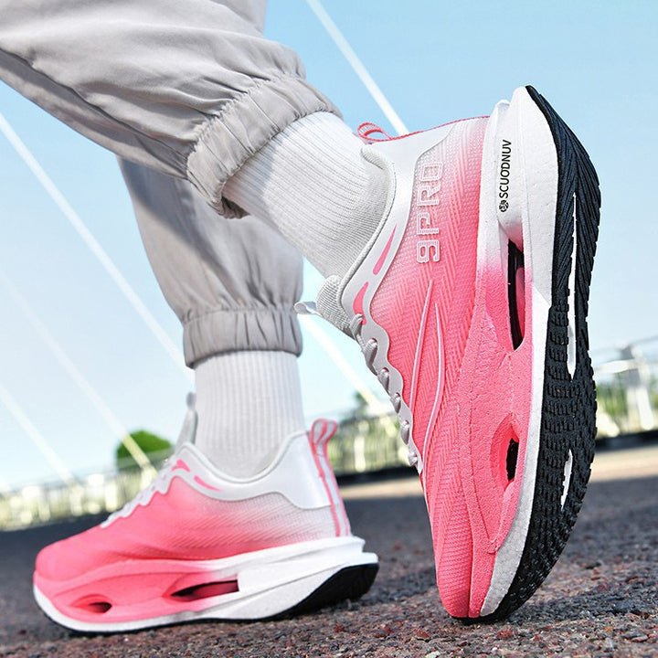 Unisex leichte Laufschuhe mit dämpfender Plattformsohle und atmungsaktivem Obermaterial Drune
