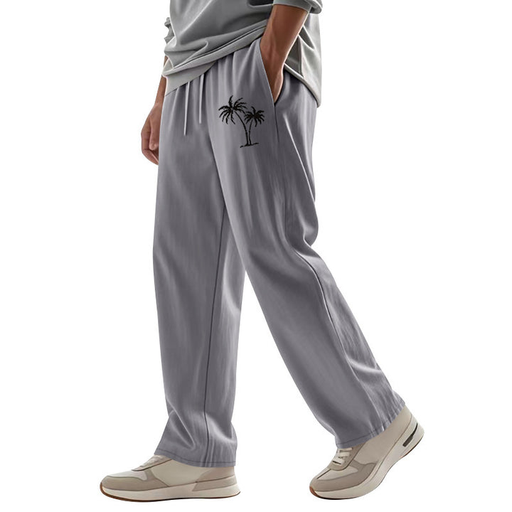 Herren Legere Freizeithose mit seitlichem Logodruck Drune