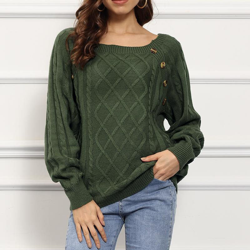 Drune | Pullover Aus Gedrehtem Strick mit Modernem Design
