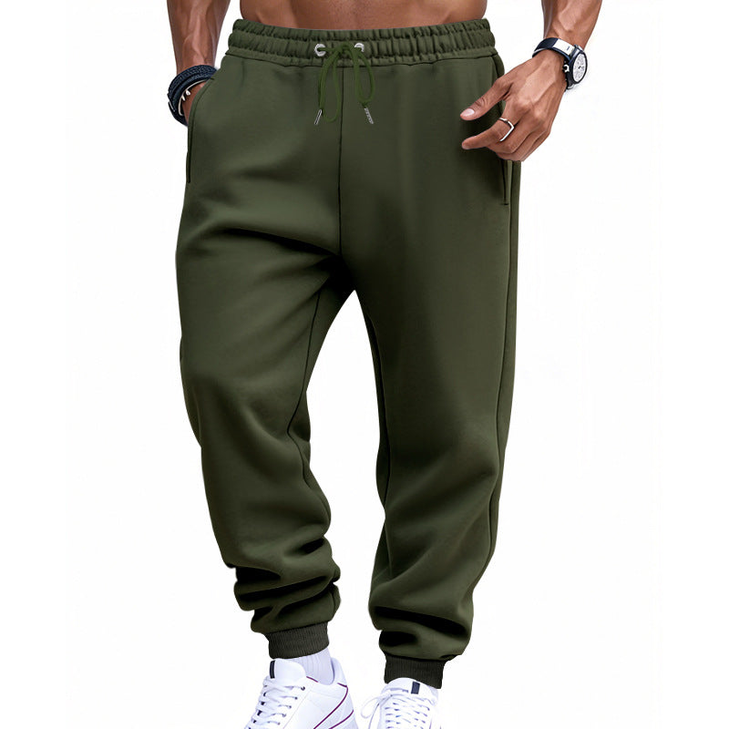 Herren bequeme Jogginghose mit elastischem Bund und praktischen Seitentaschen Drune