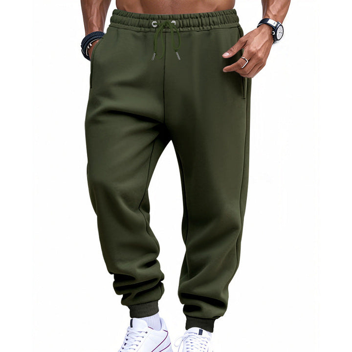 Herren bequeme Jogginghose mit elastischem Bund und praktischen Seitentaschen Drune