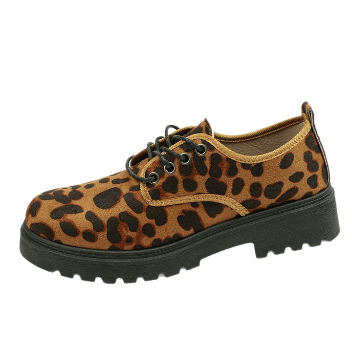 Damen Casual Schnürsenkel Plattform Sneaker Drune