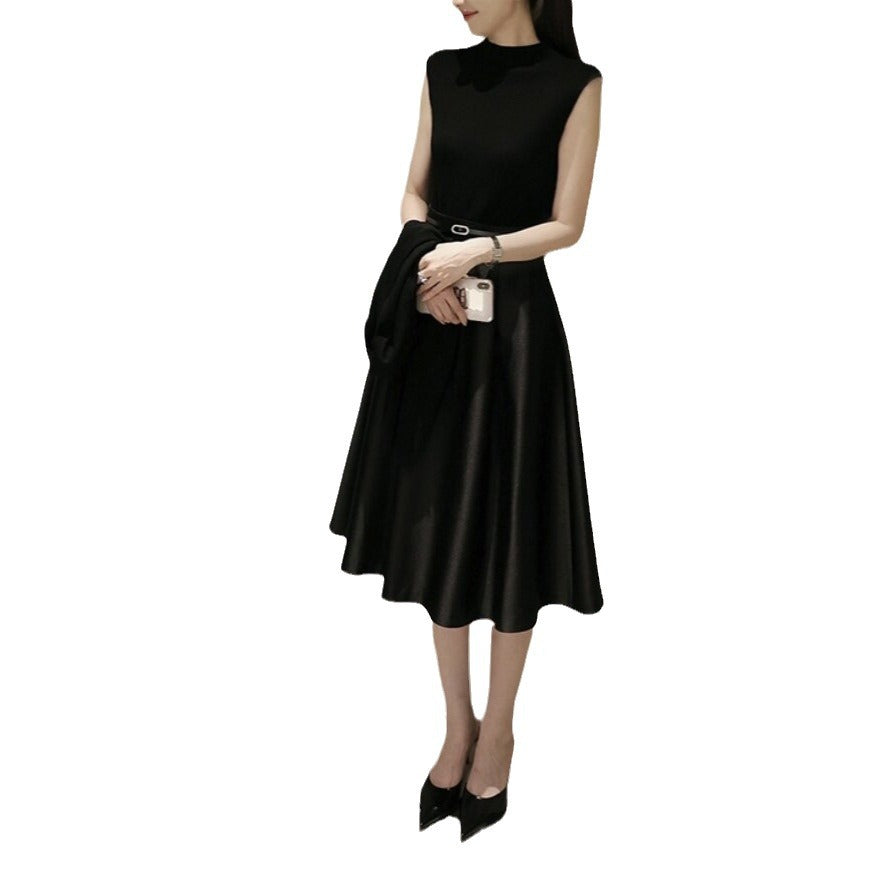 Damen Eleganter Miditüllrock mit schwingendem Saum Drune