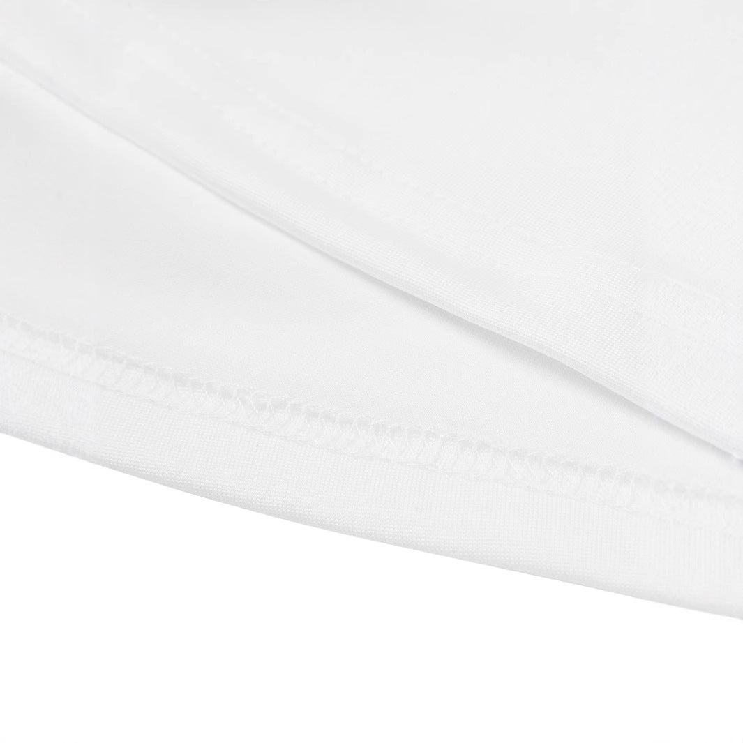 Damen Crop-T-Shirt mit kreativem Schriftzug Drune