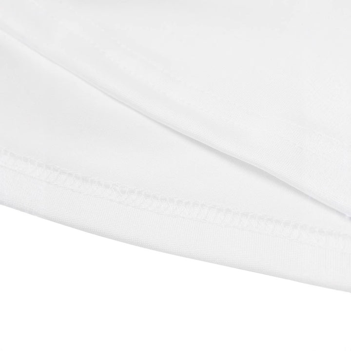 Damen Crop-T-Shirt mit kreativem Schriftzug Drune