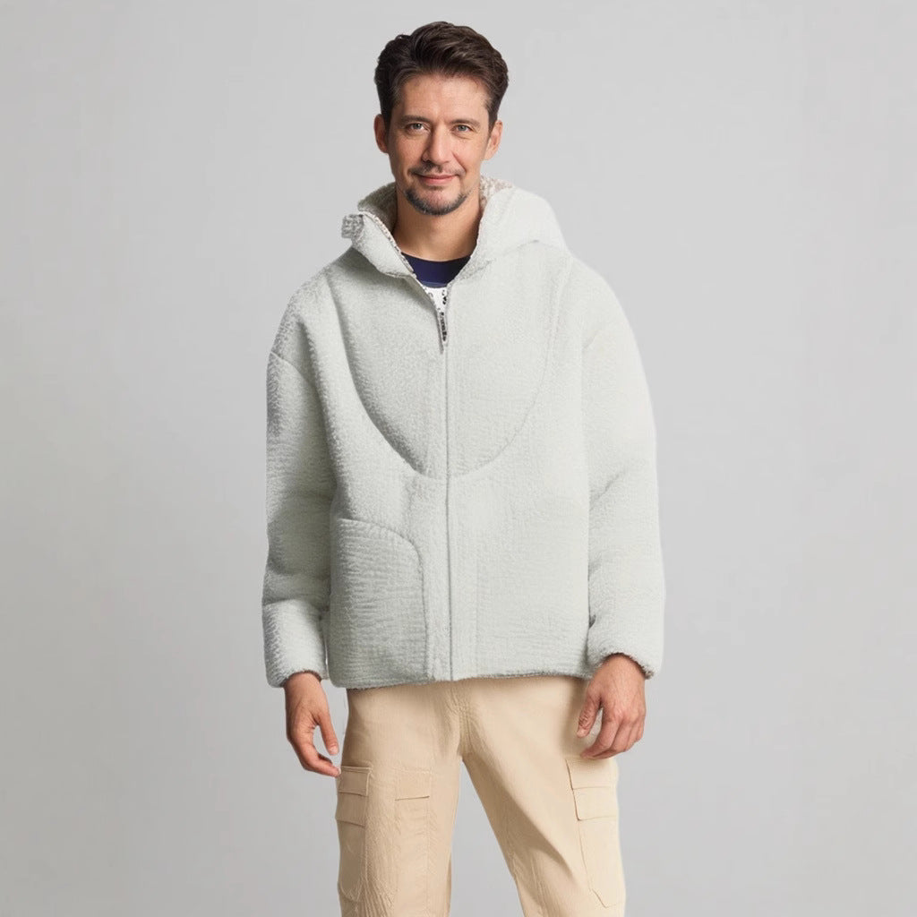 Damen Fleecejacke mit hohem Kragen und praktischen Reißverschlusstaschen Drune
