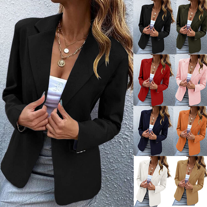 Damen Elegante und bequeme Blazerjacke Drune
