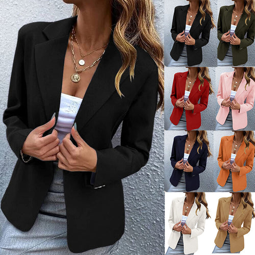 Damen Elegante und bequeme Blazerjacke Drune