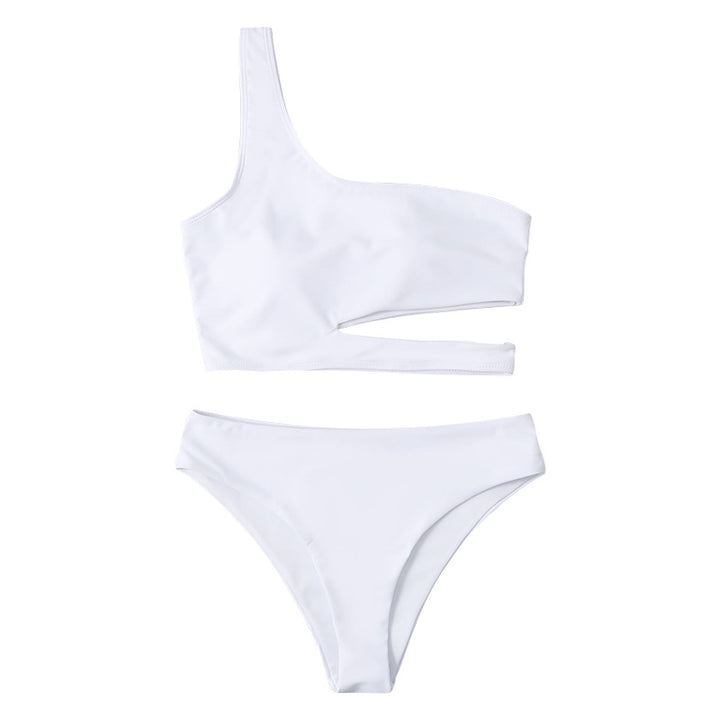 Damen Einseitiger Bikini mit innovativem Cut-Out Drune