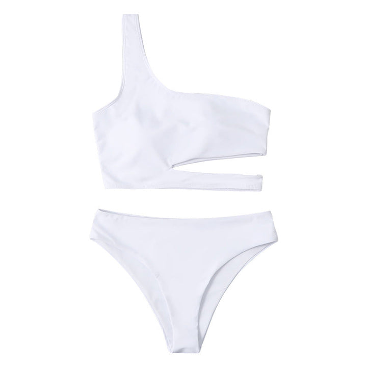 Damen Einseitiger Bikini mit innovativem Cut-Out Drune