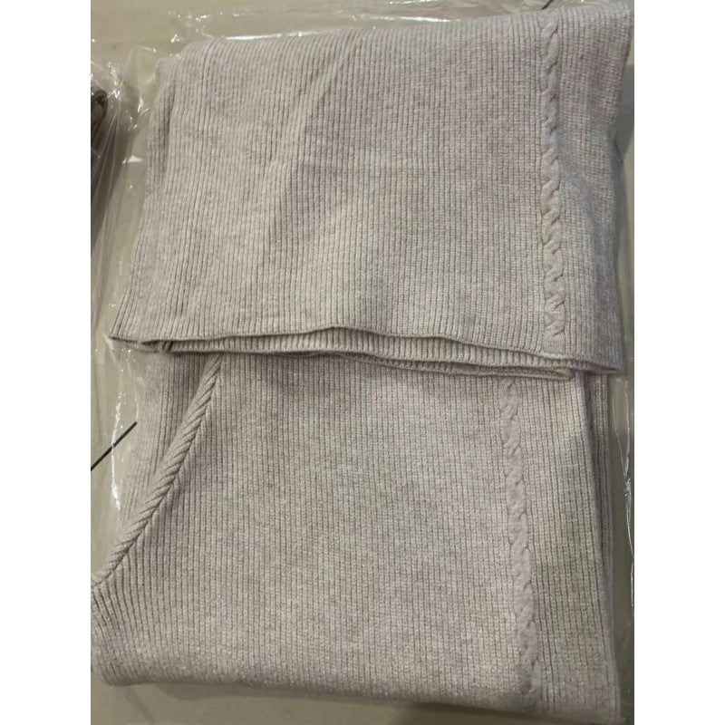 Damen Kuschelige Rippenstrickjacke mit elegantem Stehkragen Drune