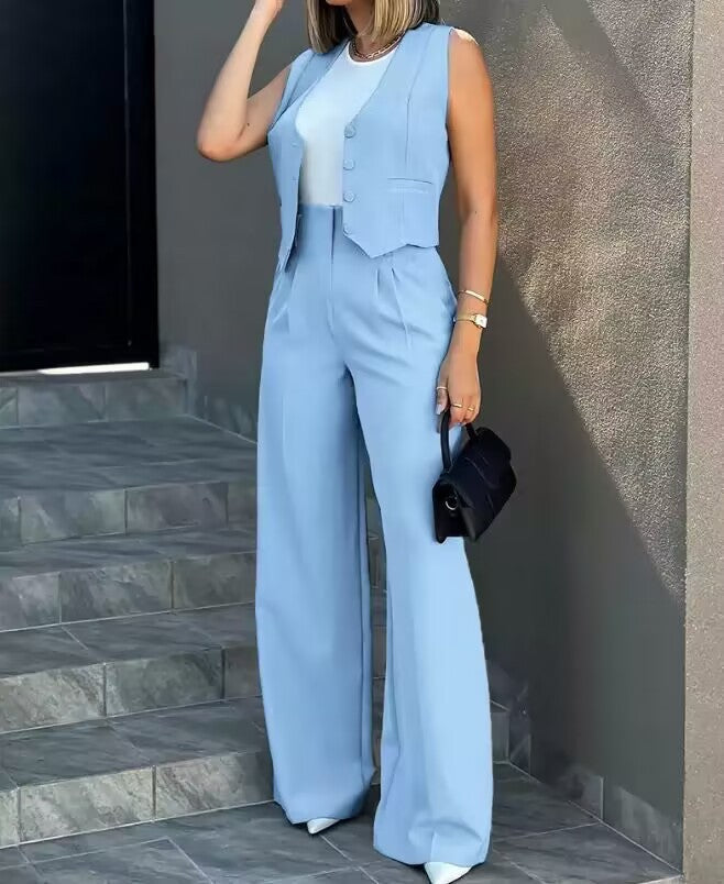 Damen Elegantes und modernes Zweiteiler Ensemble Drune