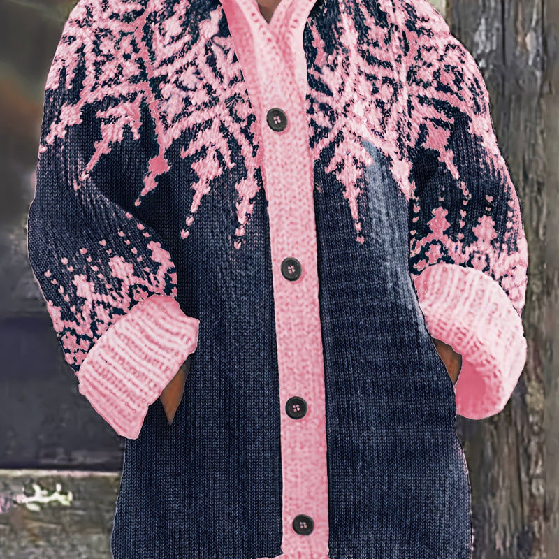 Drune | Streifenmuster-Cardigan