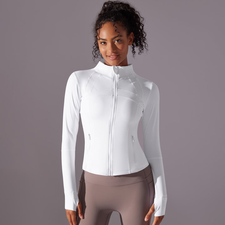 Damen Sportjacke mit figurschmeichelndem Schnitt und praktischem Reißverschluss Drune