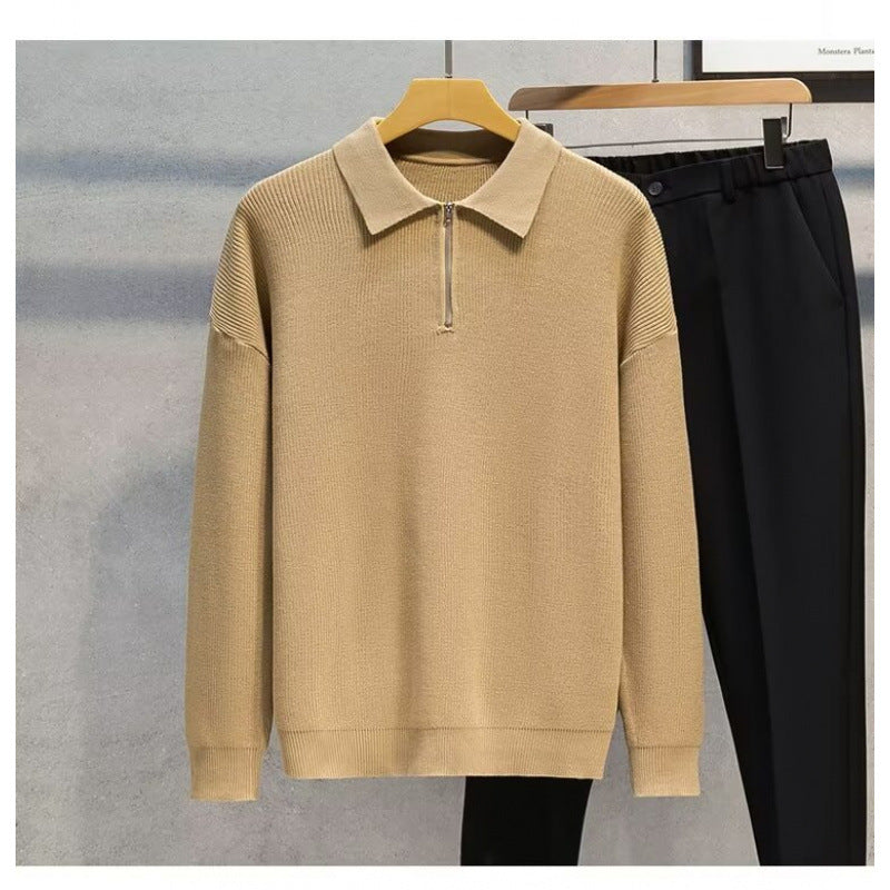 Damen Bequemer Grobstrickpullover Drune
