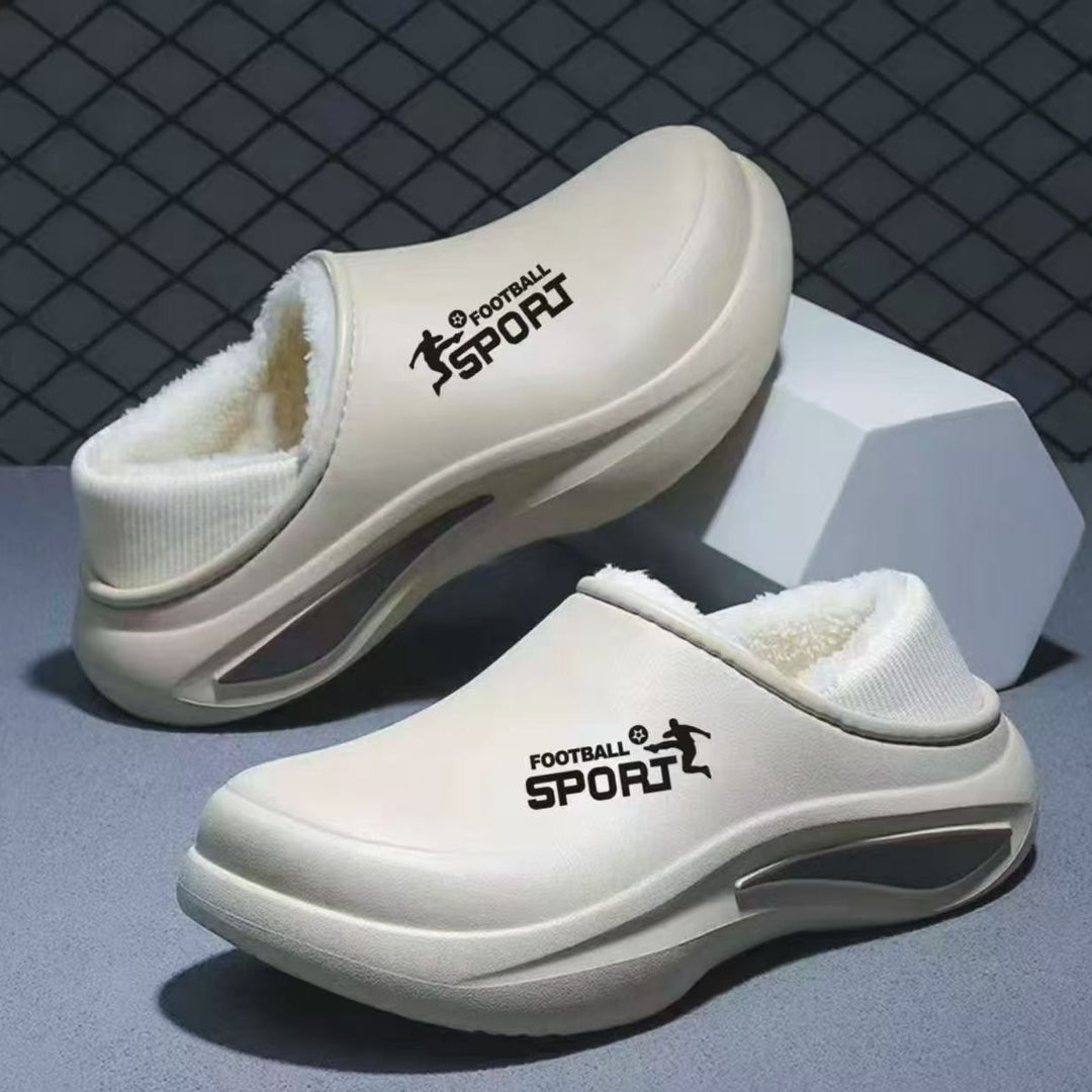 Damen Thermo‑Clogs aus EVA mit kuscheligem Futter, stoßdämpfender Slip‑On Sohle Drune
